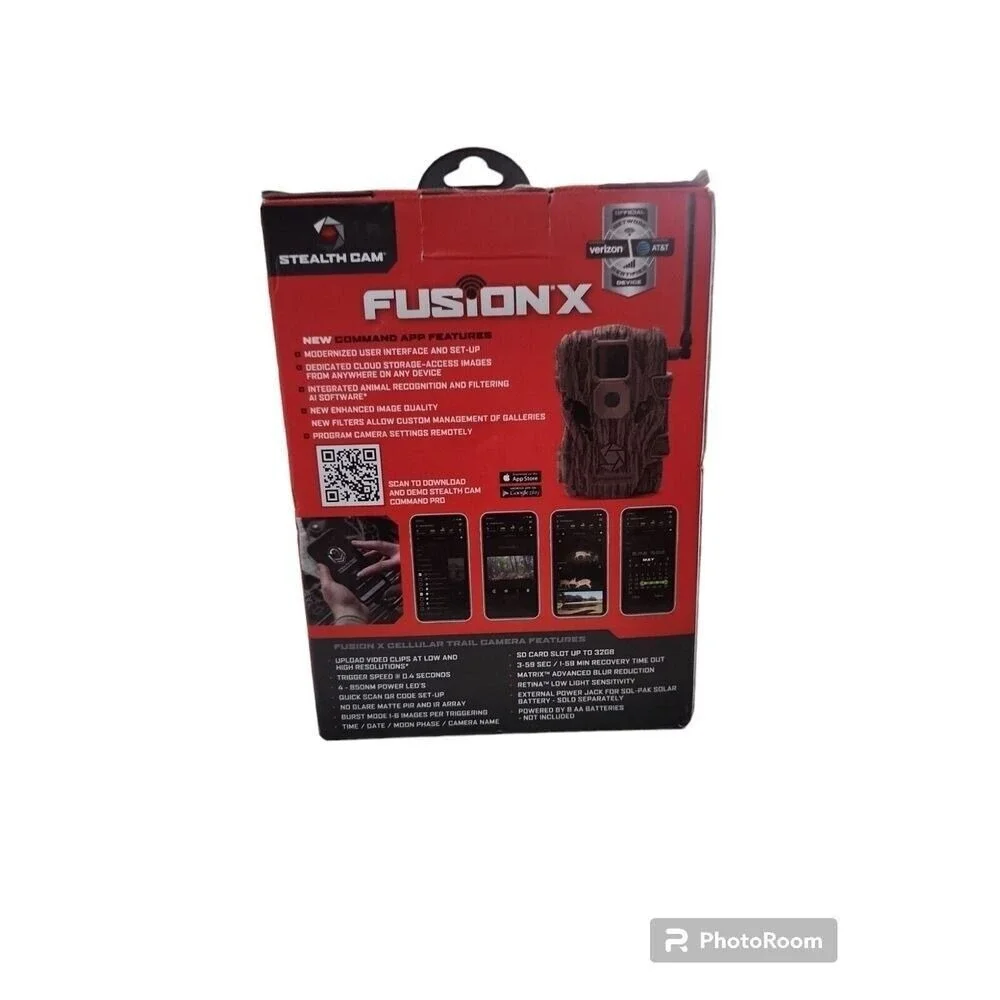 Stealth Fusion X Cellular Trail CAMERA NEW Hunting Season‎ Camouflage Outdoor